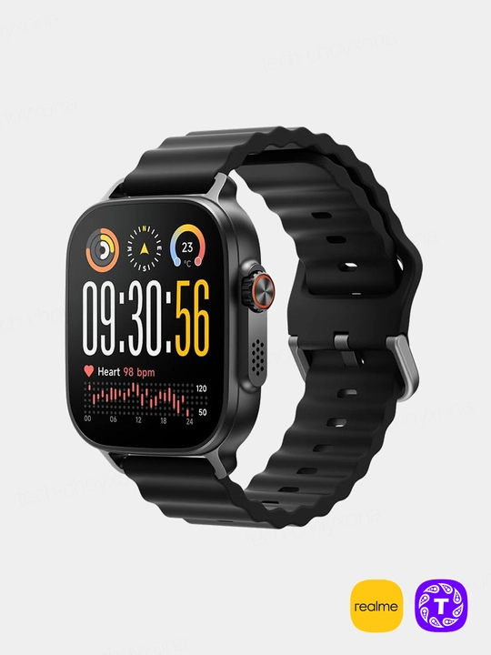Умные смарт часы Realme Watch 5 с Bluetooth звонками, глобальная версия