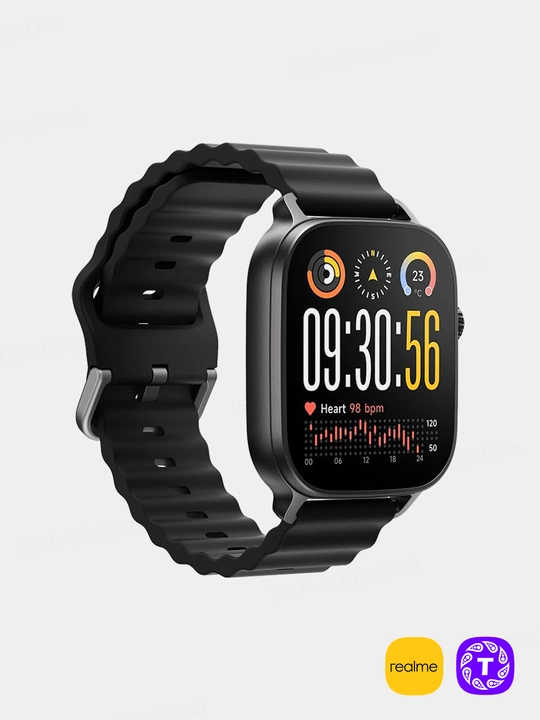 Умные смарт часы Realme Watch 5 с Bluetooth звонками, глобальная версия