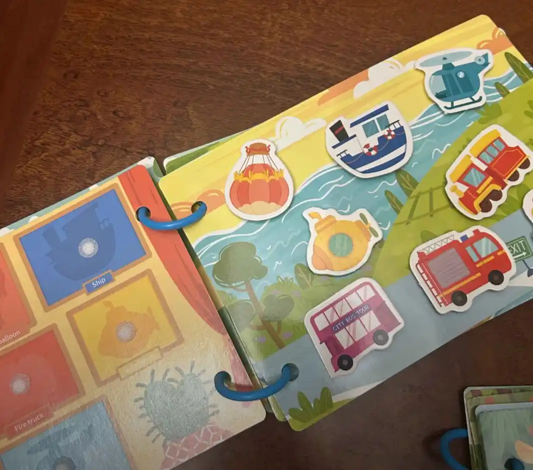 Busybook, rivojlantruvchi kitob, Montessori kitobi