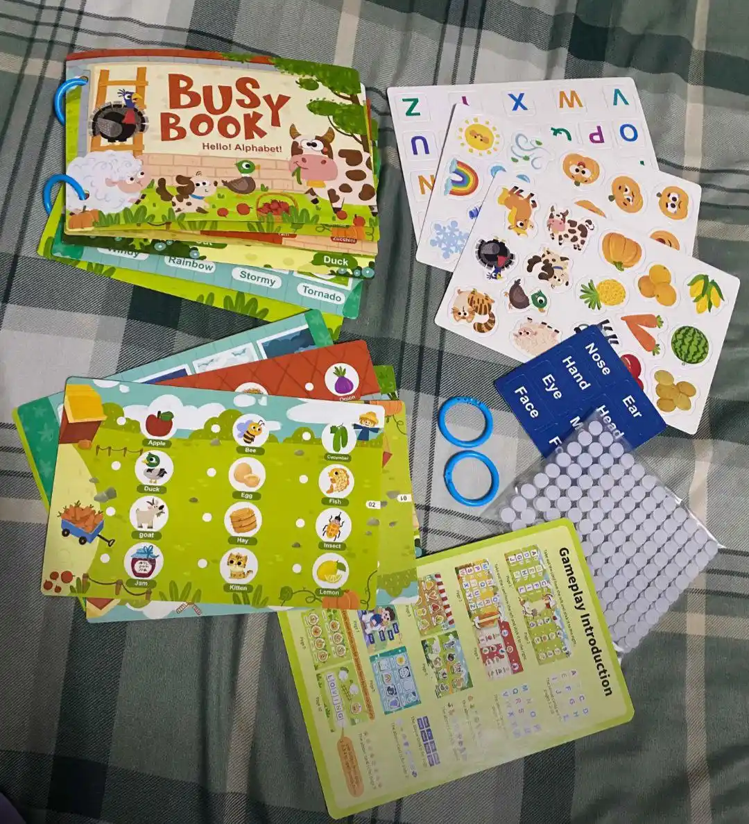 Busybook, rivojlantruvchi kitob, Montessori kitobi