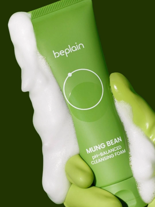 Yuvinish uchun kopik Beplain Mung Bean pH-Balanced Cleansing Foam