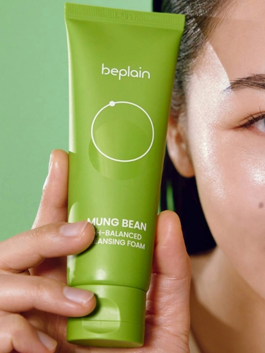 Yuvinish uchun kopik Beplain Mung Bean pH-Balanced Cleansing Foam