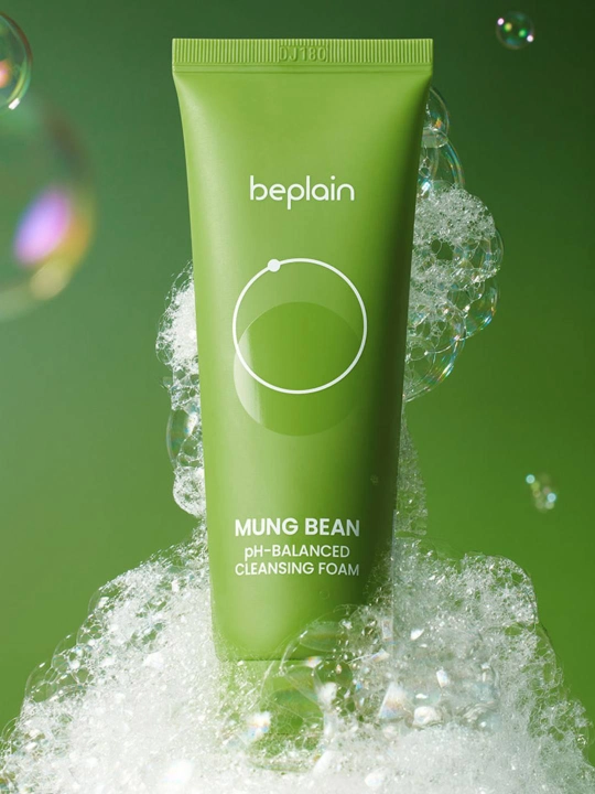 Yuvinish uchun kopik Beplain Mung Bean pH-Balanced Cleansing Foam