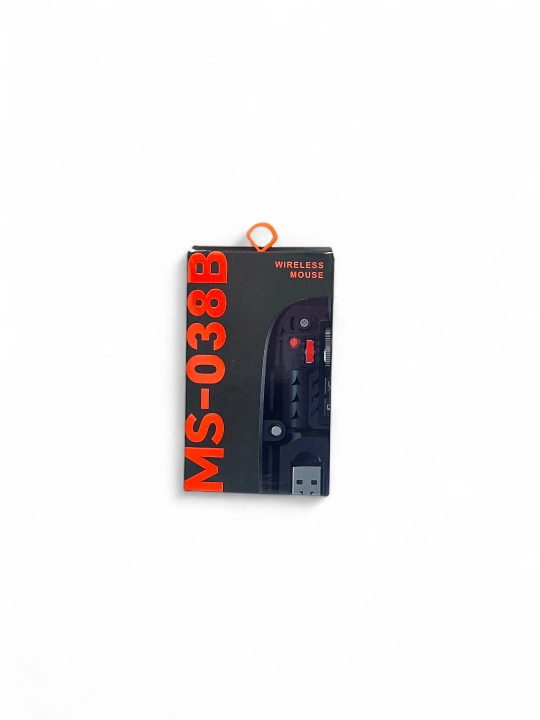Беспроводная компьютерная мышь 038B Wireless Mouse, с RGB-подсветкой