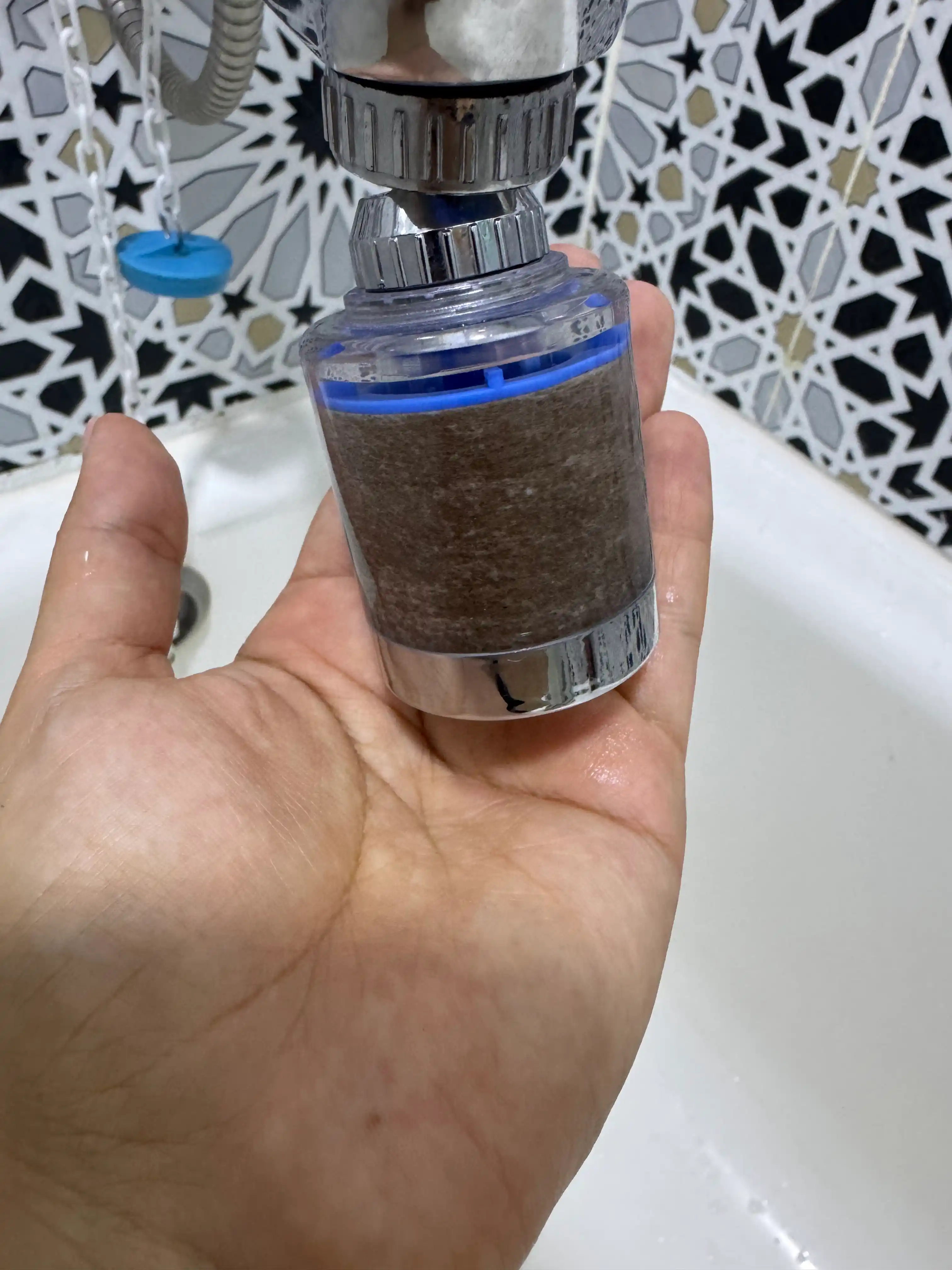 CleanSpace jo‘mragiga suv filtri, aerator, har qanday aralashtirgichlar uchun nasadka