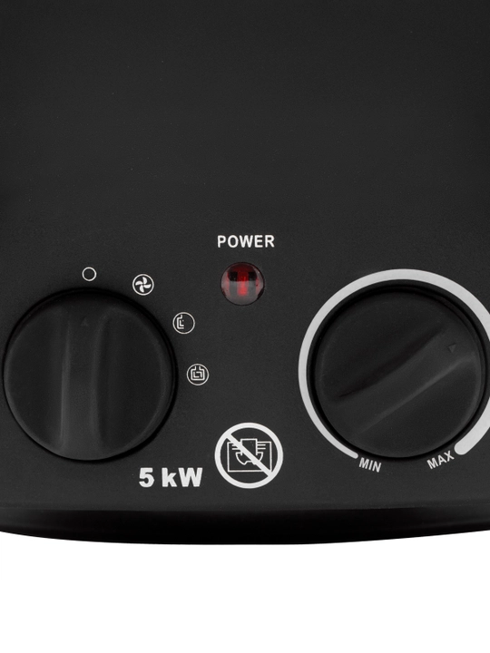 Elektr issiqlik pushkasi, DENZEL DHC 5-400, 5 kVt, 96428 issiqlik ventilyatori