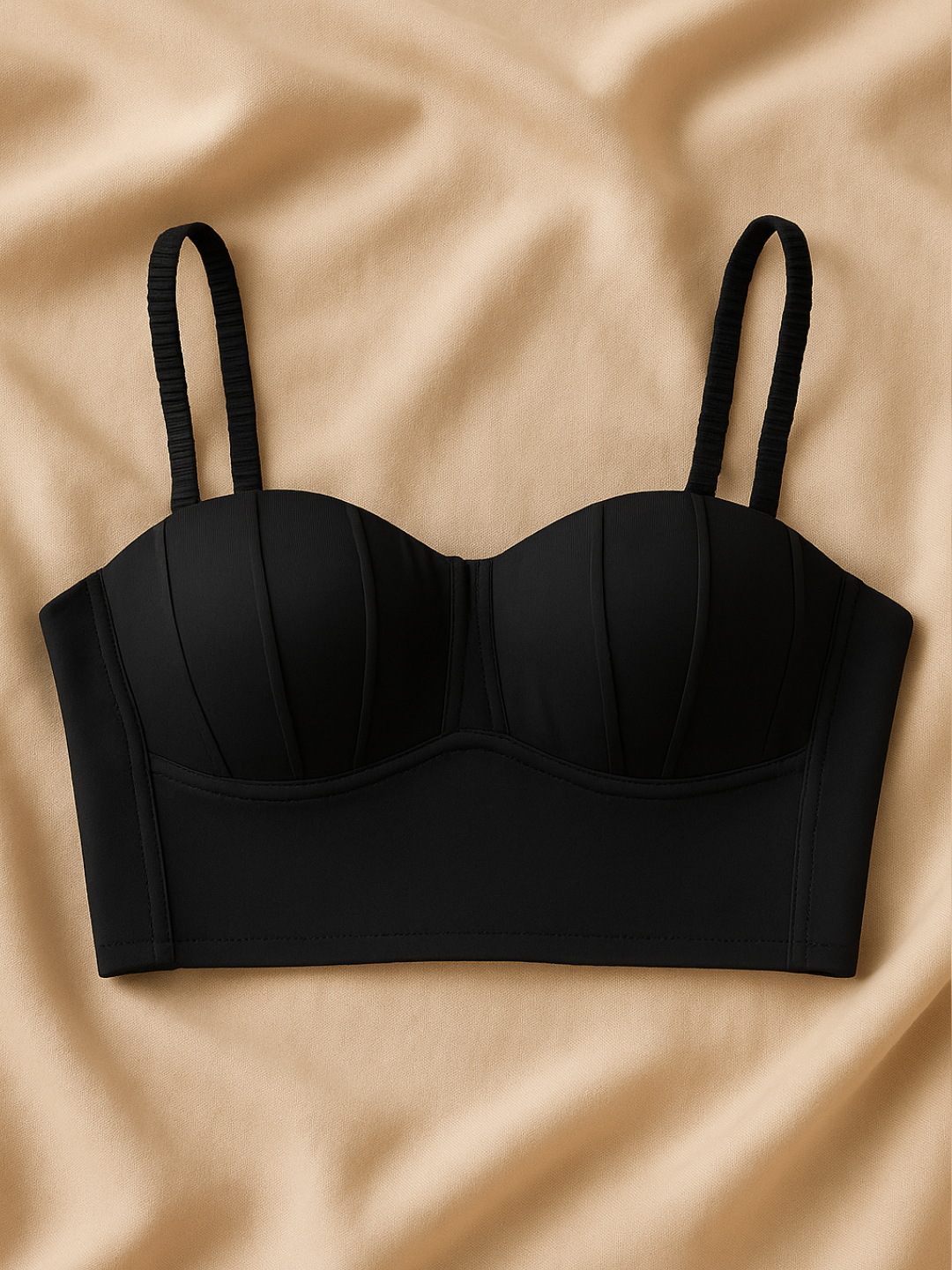 Сhoksiz lifchik, silliq chashkalar, Push-up, ayollar byustgalter - 
