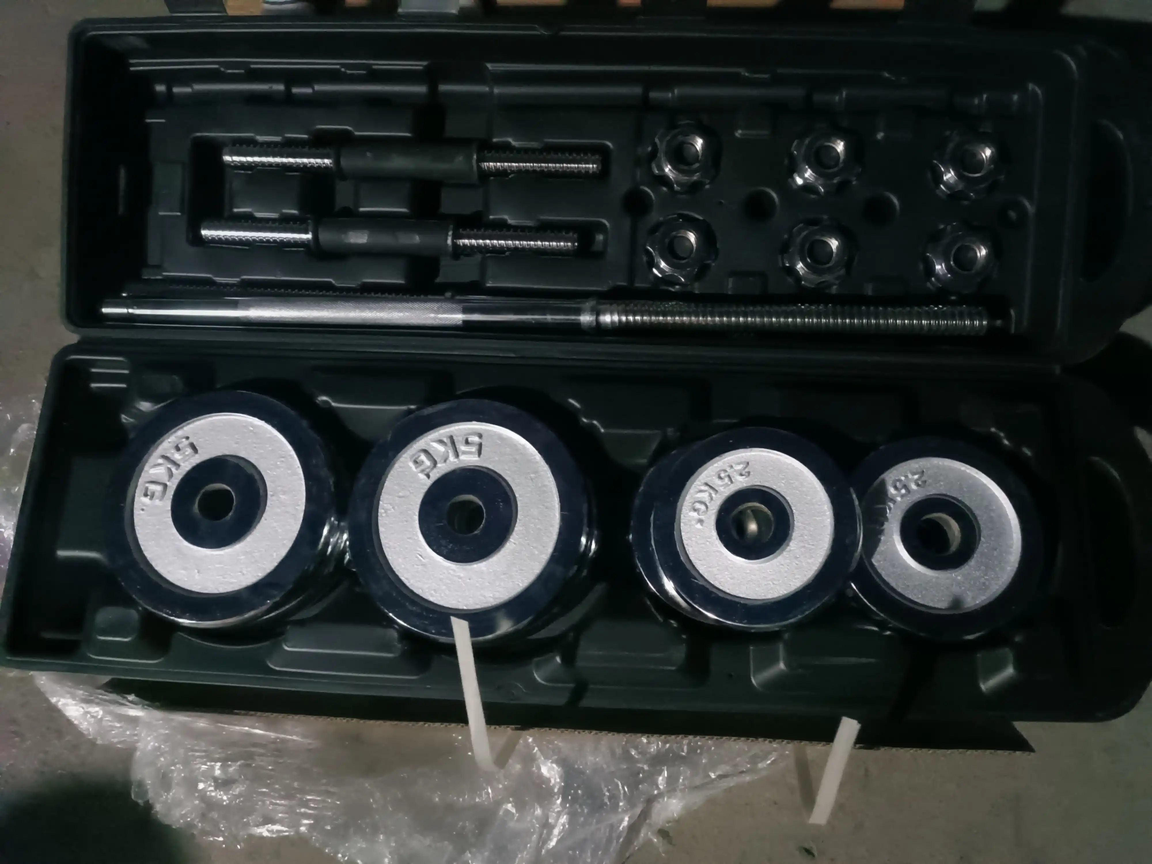 Gantellar va shtangalar to‘plami 6 tasi 1 da, YORK SP-Sport, 55 kg gacha