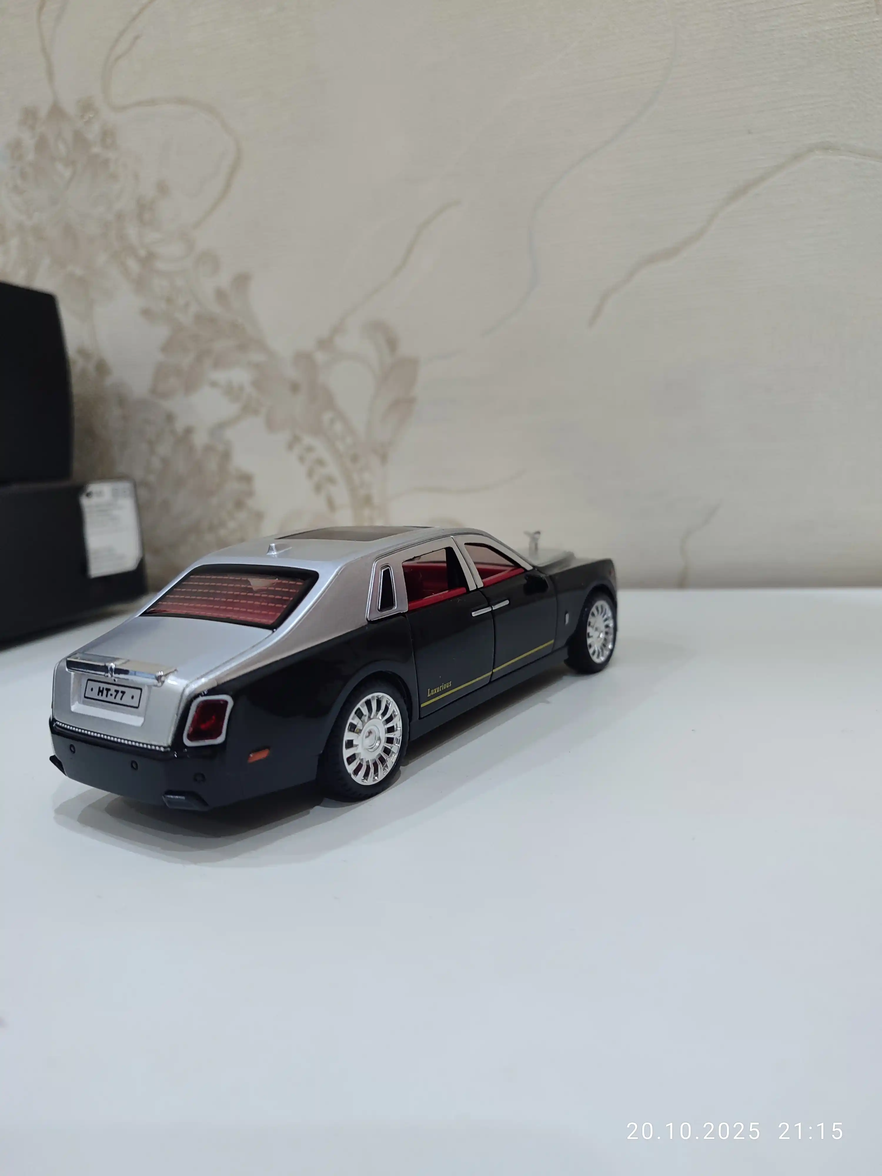 Коллекционная модель машины, Rolls Royce, детские подарки для мальчиков
