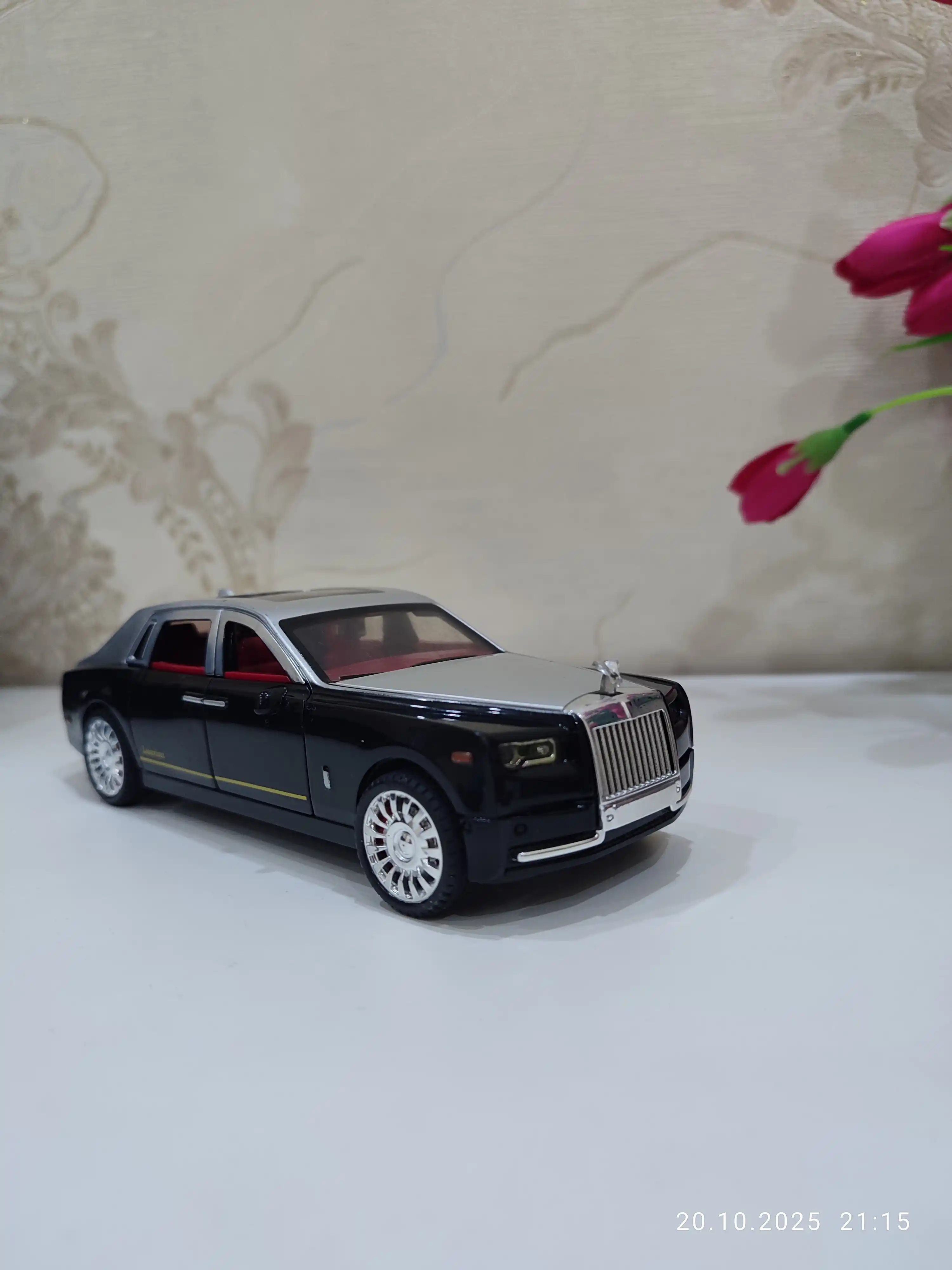 Коллекционная модель машины, Rolls Royce, детские подарки для мальчиков