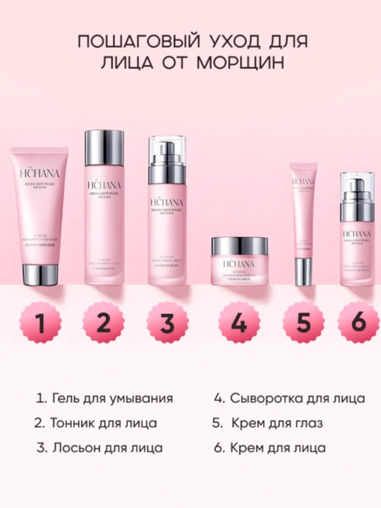 Yuz parvarishi uchun kosmetik sovg‘a ayollar to‘plami