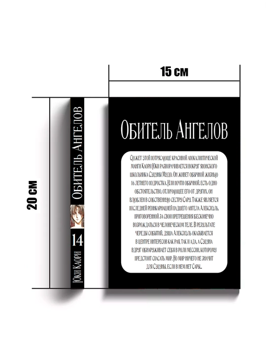 Манга Обитель Ангелов, 14 том, ЮКИ Каори