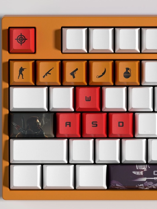 CS:GO uslubidagi keycaplar — klaviaturangizni inventardek kuchaytiring!