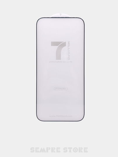 IPhone 17 Pro / 16 Pro / 17 Pro Max / Air / 16 Pro max/ 15 uchun himoya oynasi, 7 Milliard