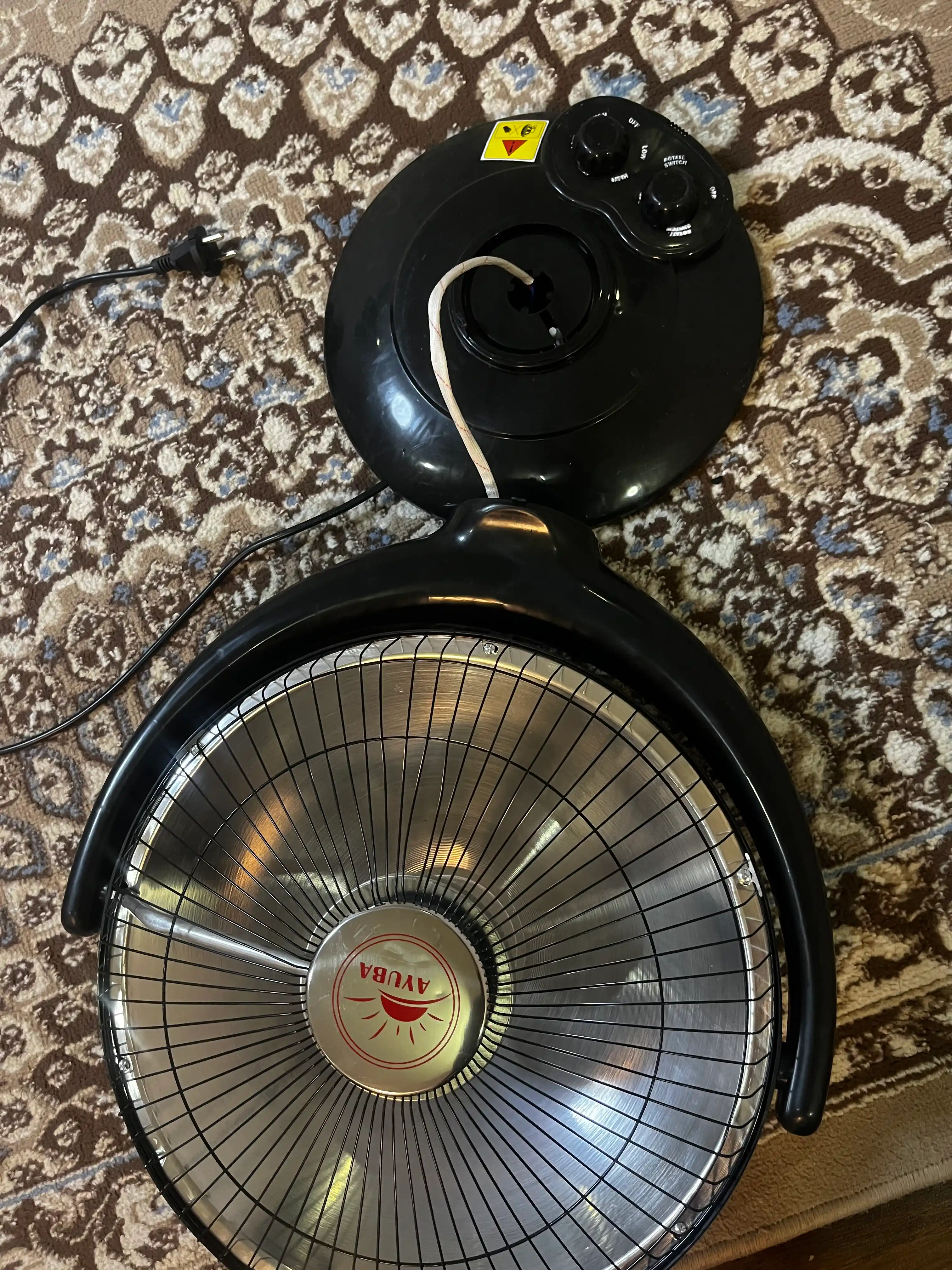 Elektr ISITGICH pechka uy uchun pechka katta pechka  AYUBA A-0100 QUYOSH