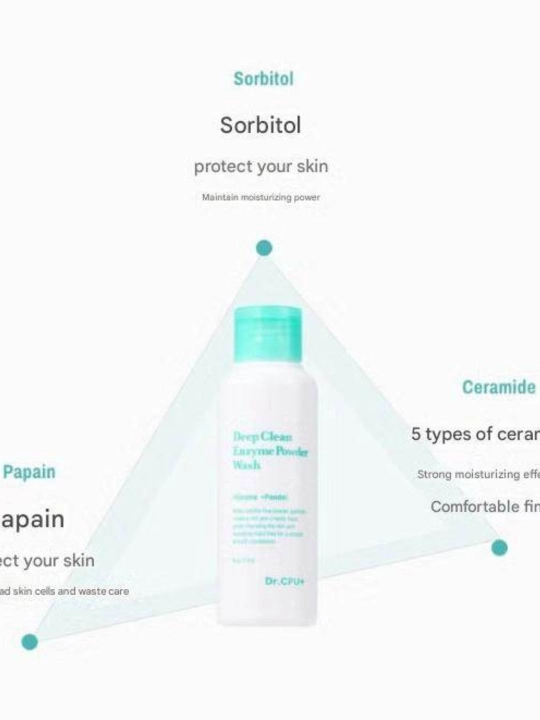 Dr. CPU Deep Clean Enzyme Powder Wash, Enzimli tozalovchi kukun