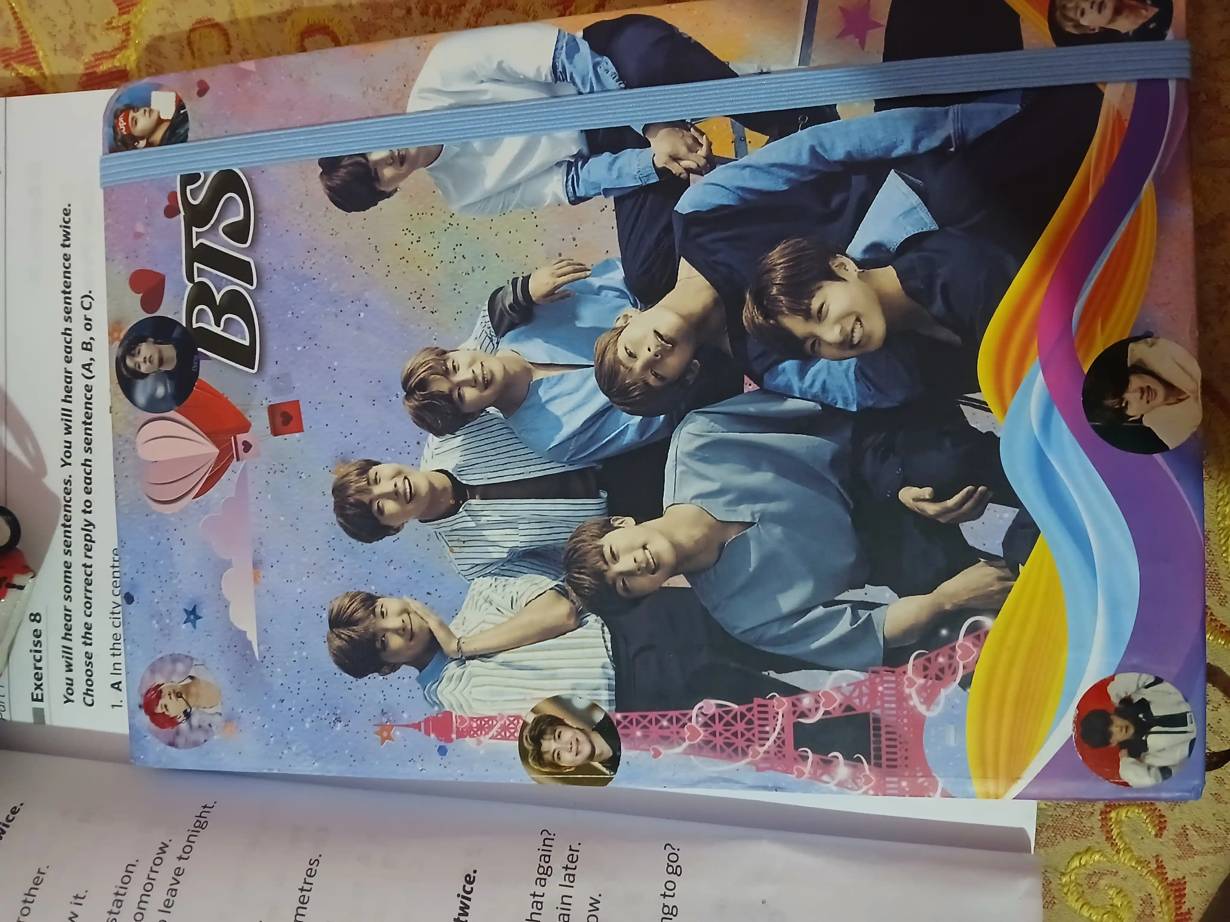 Sovg'a uchun bloknot, BTS
