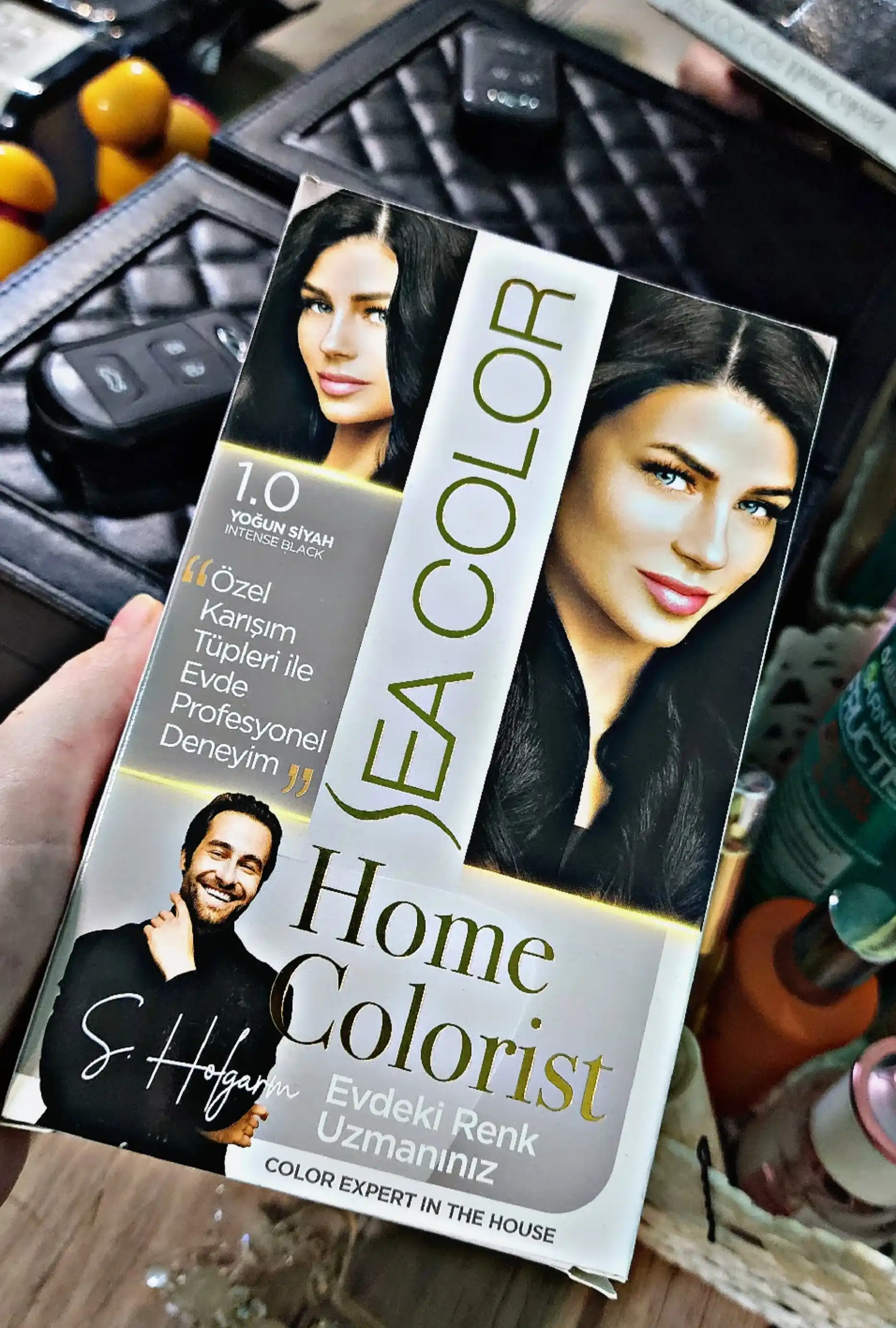 Крем-краска, набор для окрашивания волос Sea Color Home Colorist