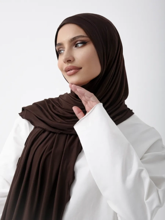 Kaliforniya tayyor kiymali sharf ayollar ro‘moli,hijob, haj va umra uchun mos, 175 x 75 sm