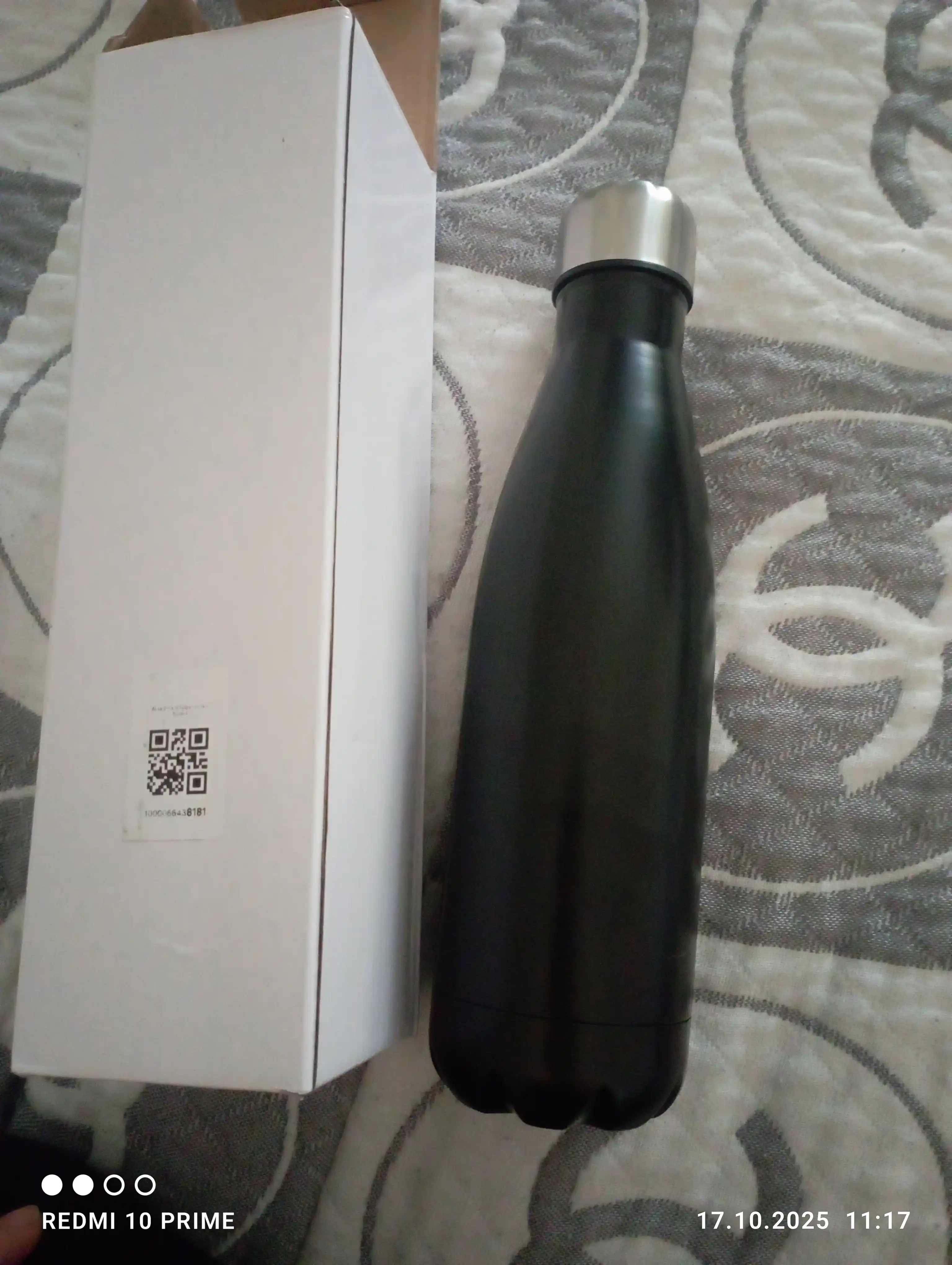 500 ml va 750 ml zanglamaydigan po‘latdan termos idish - Issiq va sovuqni 12 soat saqlaydi