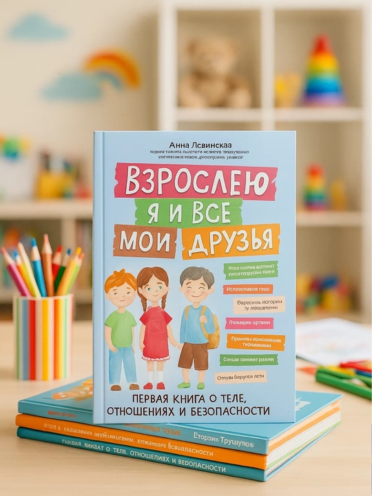 Anna Yur'yevna. Vzrosleyu ya i vse moi druz'ya. Pervaya kniga o tele, otnosheniyakh i bezopasnosti