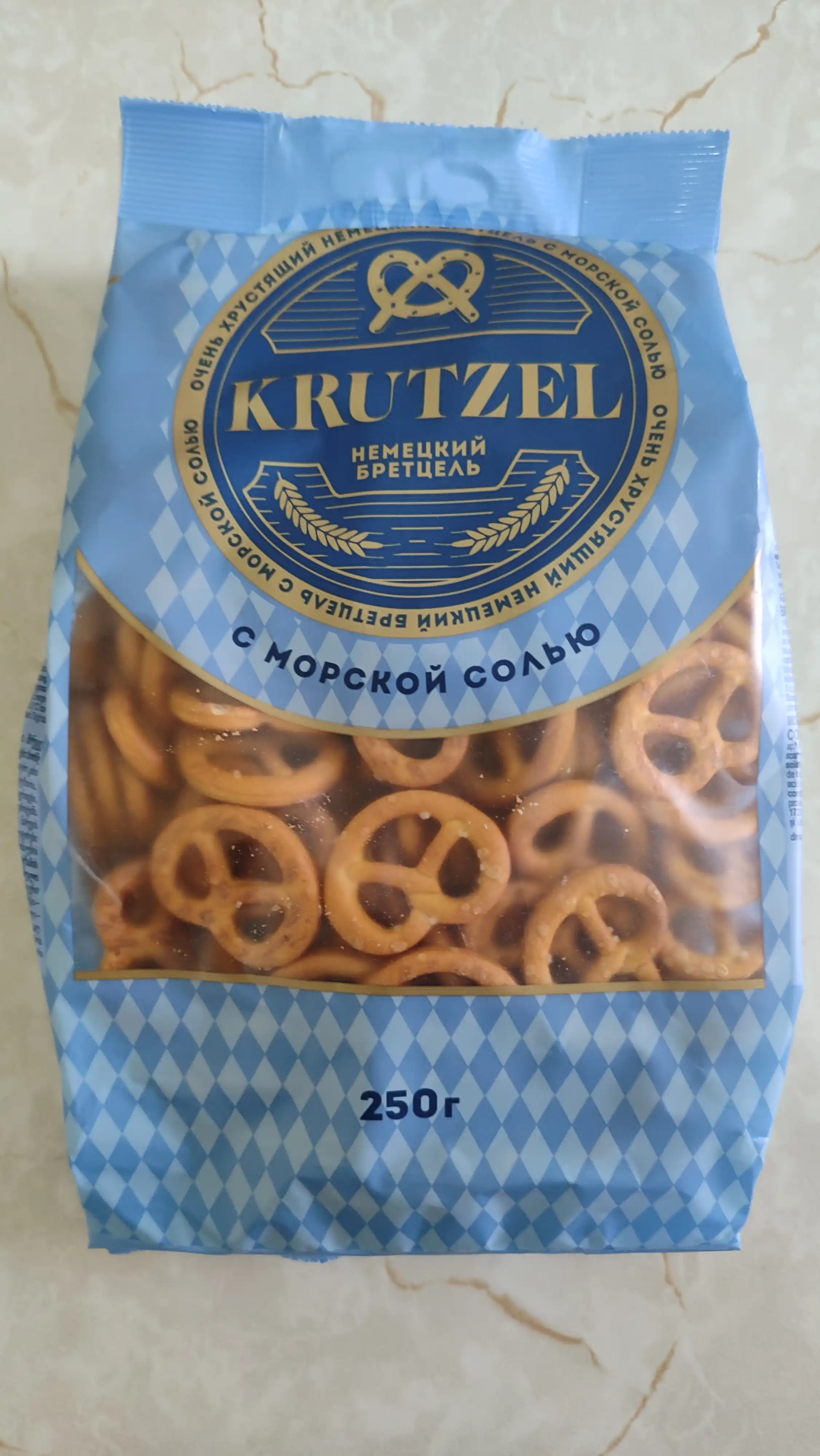 Крендельки Krutzel, с солью, 250 г