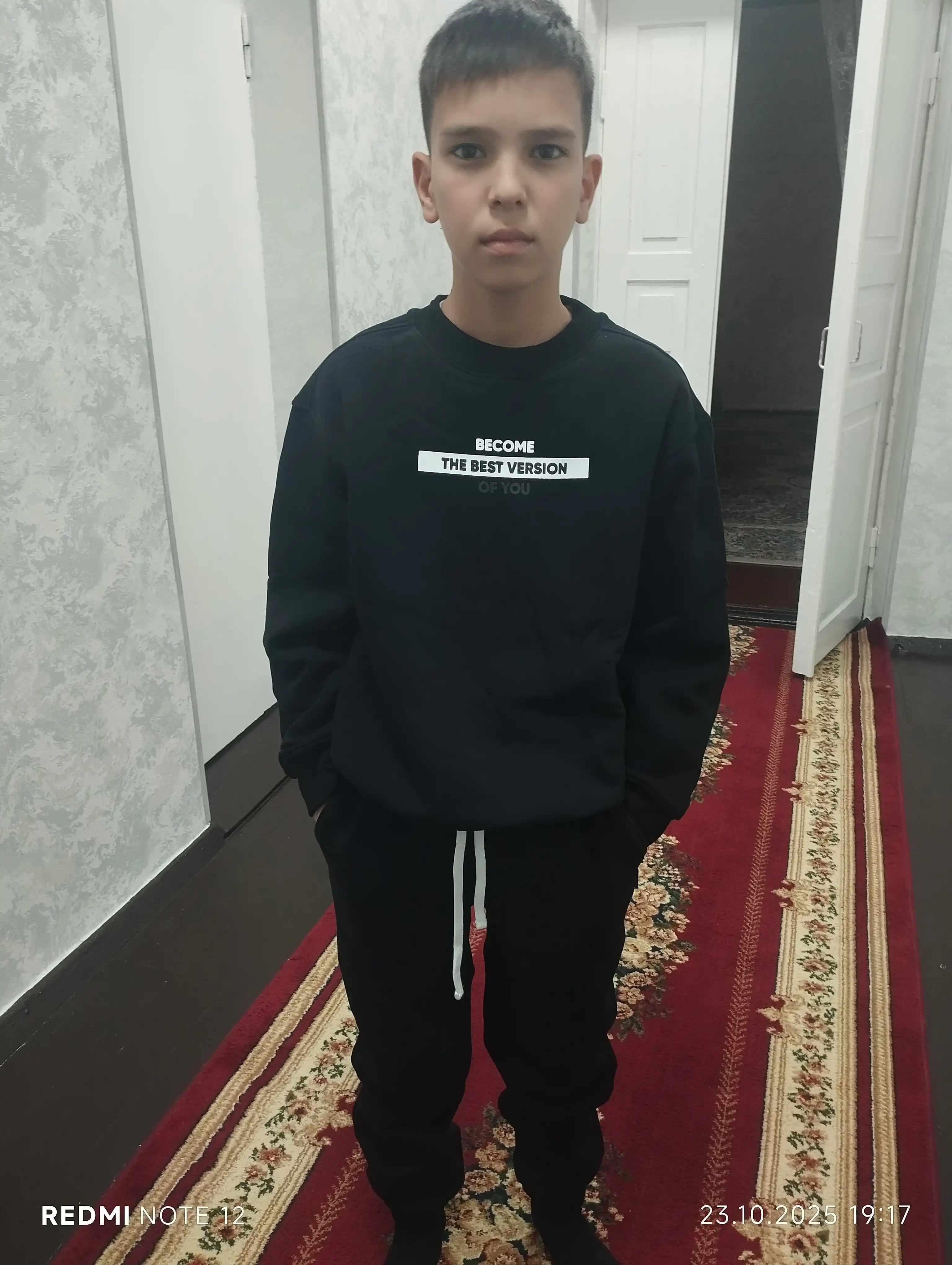 Спортивный костюм для мальчиков и девочек, с начёсом