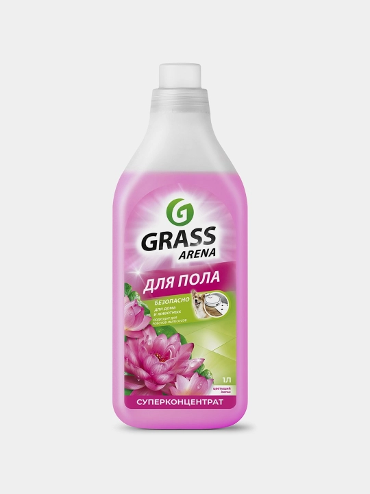 Средство для мытья пола Grass Arena, Цветущий Лотос, 1 л