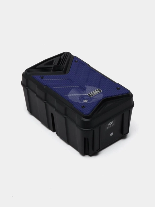 Karaoke kolonka Bluetooth Soonbox S7, FM Radio va simli mikrofoni bilan