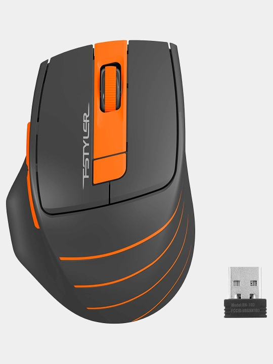 A4tech FG-30S Orange silent simsiz sichqoncha - 