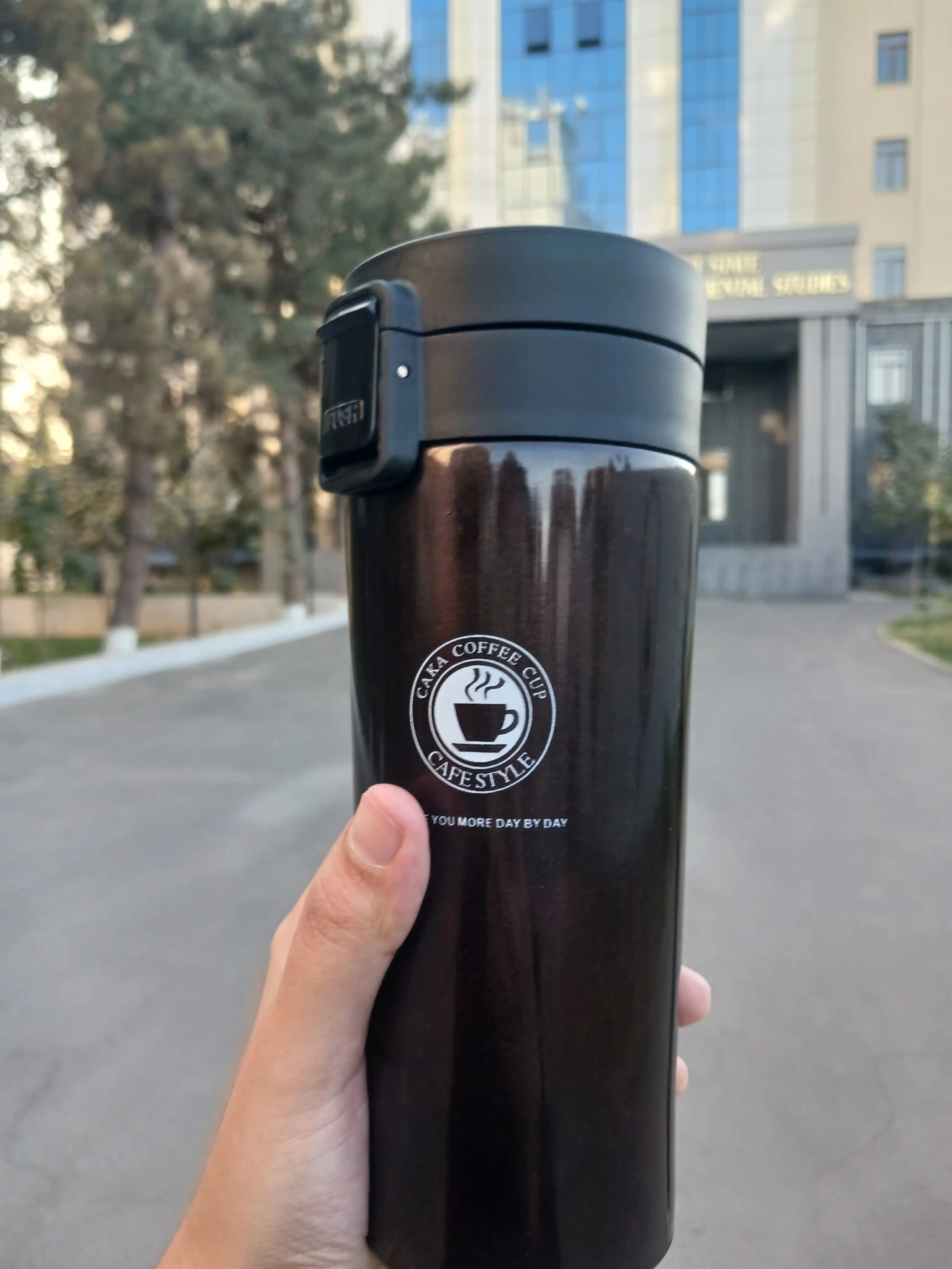 Termos Choy va qahva uchun zanglamaydigan po‘latdan tayyorlangan termos krujka, 500 ml
