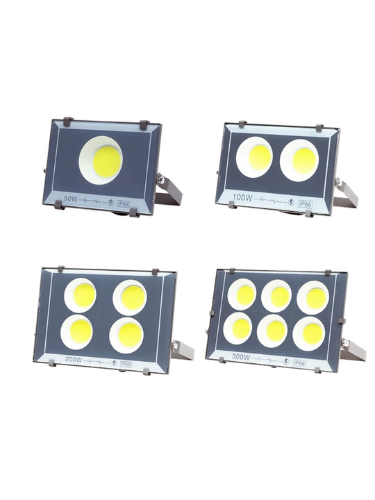 LED прожектор 50–600 Вт, 220–240V, влагопылезащищенный IP65, прочный и надёжный
