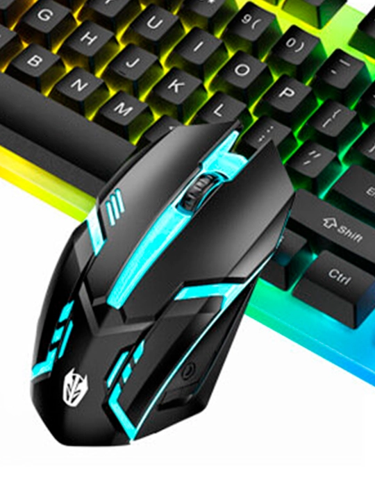 Игровая клавиатура gtx350-с RGB-подсветкой, мембранная, с проводным подключением