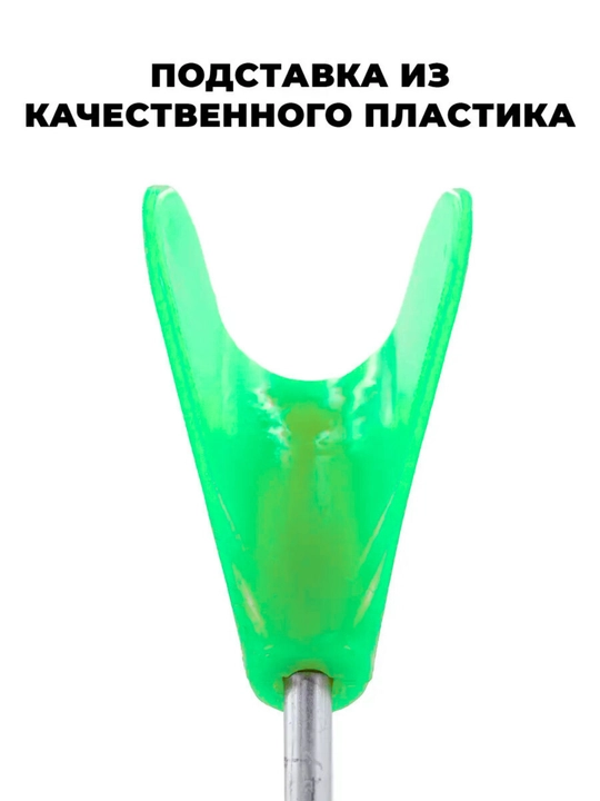 Подставка-держатель для удочки, металлическая, складная, регулируемая
