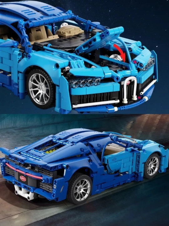 Konstruktor Technic Ferrari, Bugatti, Porshe, Lamborghini, mototsikl, superkar