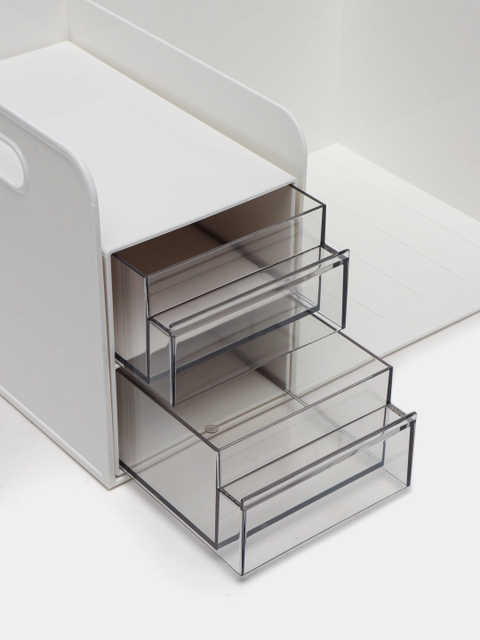 Organayzer + Deli PK110-WHITE kitoblar uchun taglik