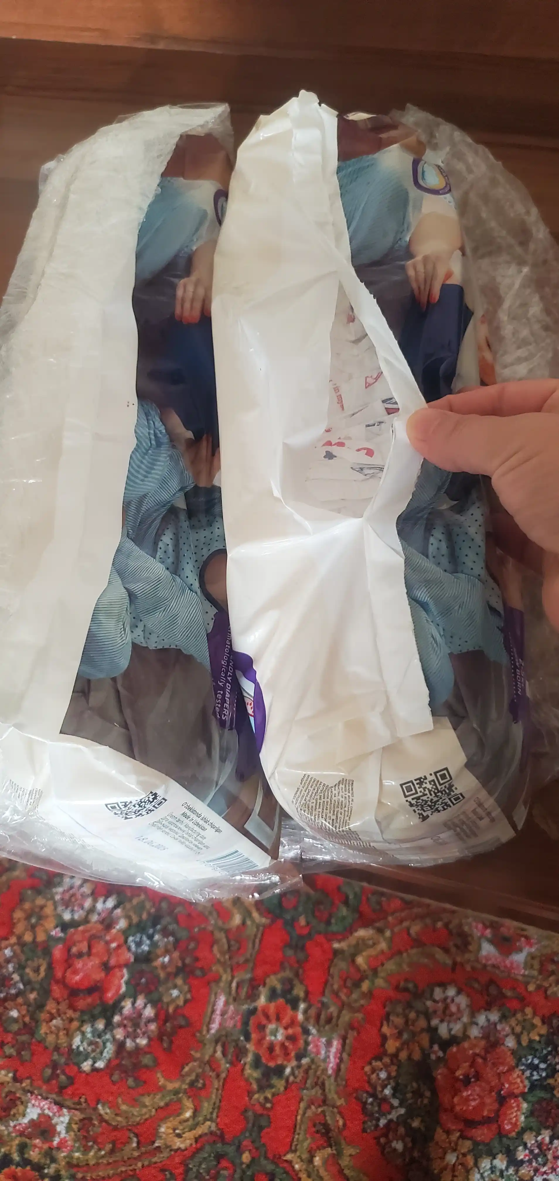 Подгузники BabyBoo UltraSoft на липучках, для новорожденных, №1, 2-5 кг, 52 шт