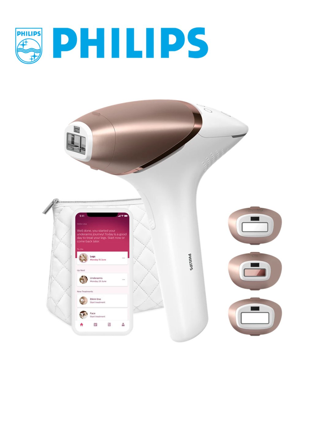 Фотоэпилятор профессиональный Philips Lumea 9000 BRI 955 - 
