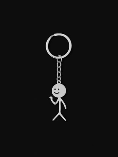 «Парные брелки Stickman и кулон — MRK-СТИКМЕН-АМЕТИС