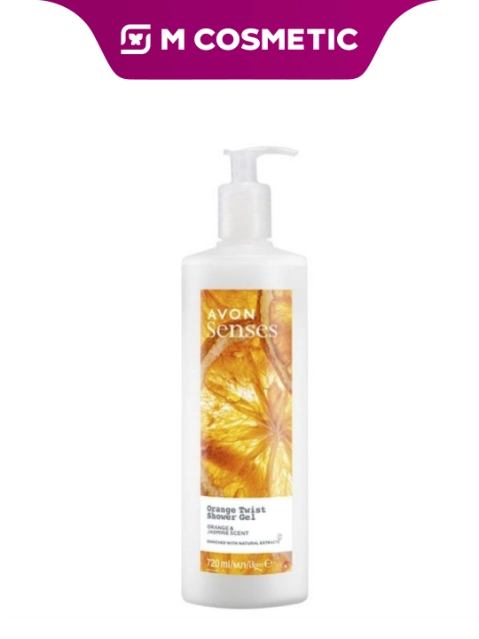 Гель для душа Avon Senses, Апельсиновый твист, 720 мл