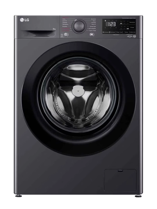 Kir yuvish mashinasi LG F2V3PS6, Inverter, AI DD, 8 kg