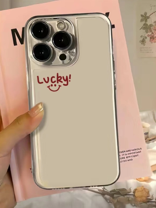 Чехол Lucky для iPhone, прозрачный, силиконовый