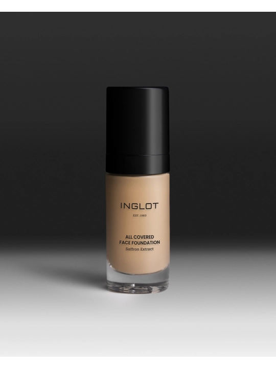 Inglot Тональный крем для лица All Covered тональная основа, стойкая, 30 мл