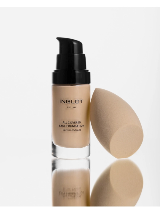 Inglot Тональный крем для лица All Covered тональная основа, стойкая, 30 мл