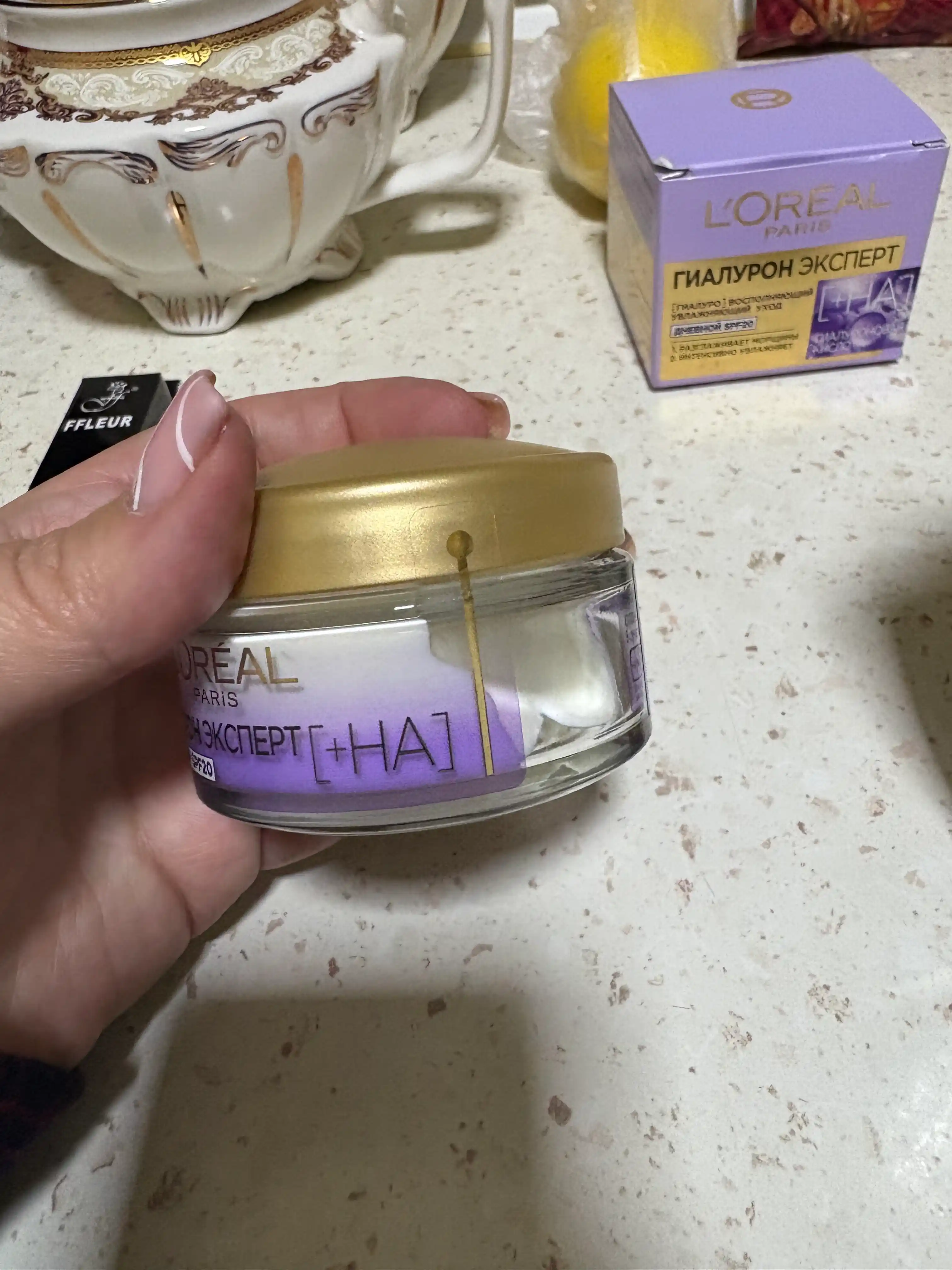 Крем для лица L'Oreal Paris Hyaluron Expert SPF20, дневной, 50 мл