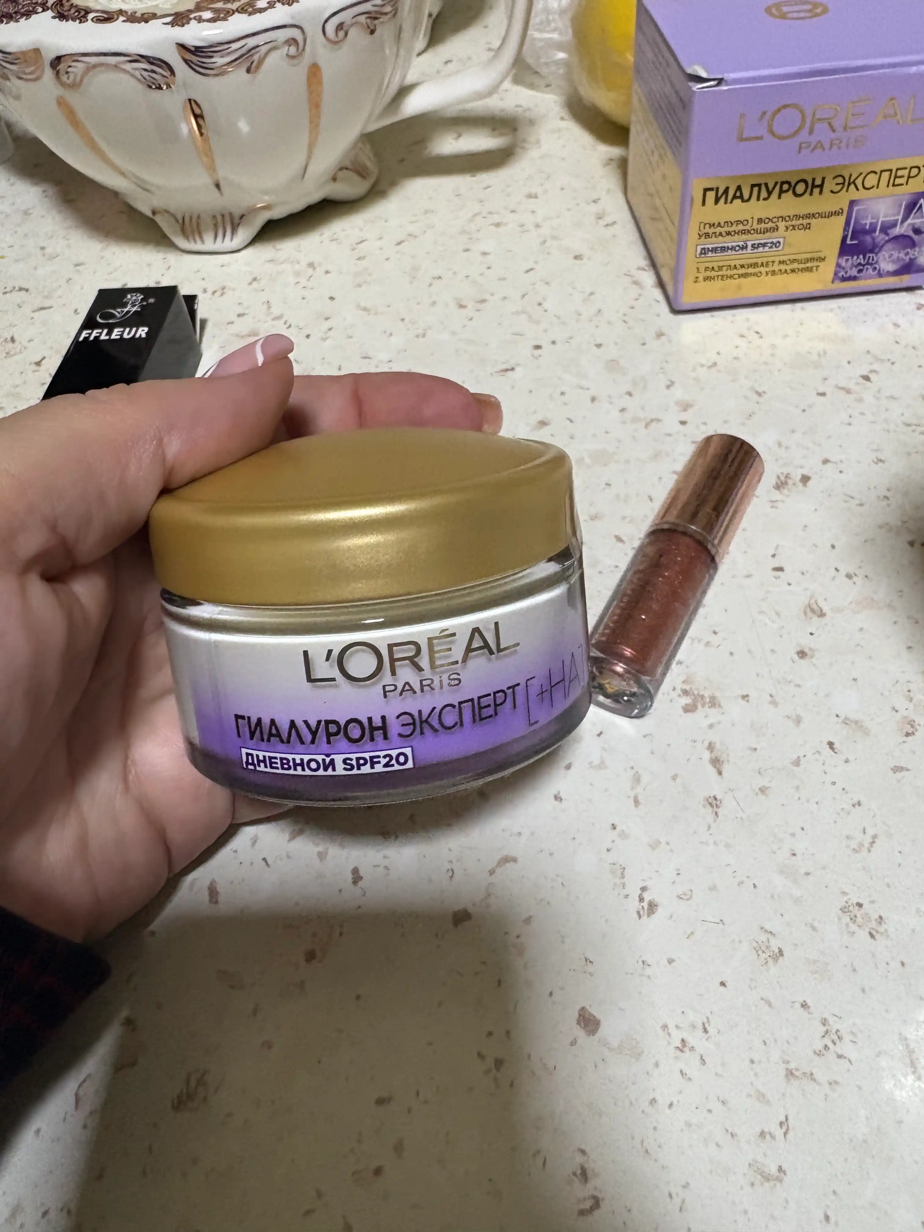 Крем для лица L'Oreal Paris Hyaluron Expert SPF20, дневной, 50 мл
