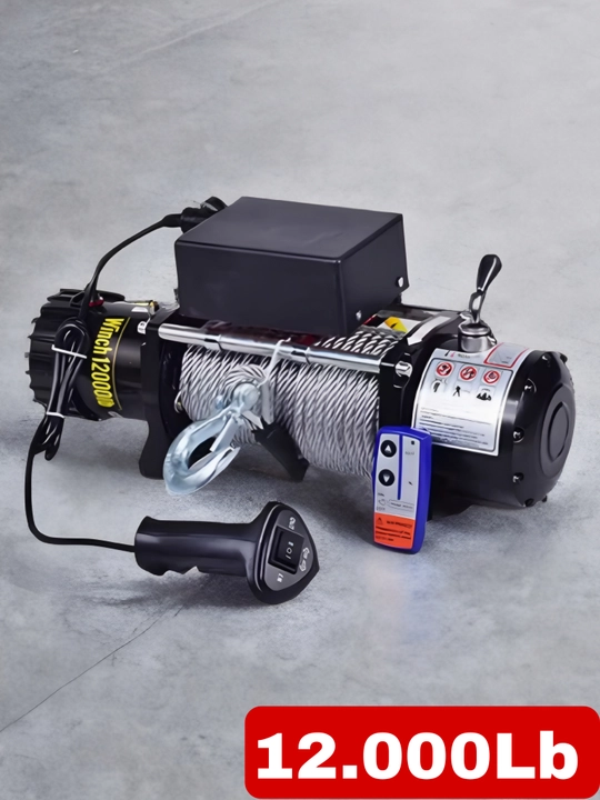 Elektr lebyodka GS Optimus 12V 24V – yuk, evakuator, avtokran uchun