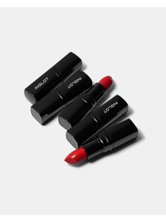 INGLOT Помада для губ сатиновая, полуматовый финиш, кремовая текстура LIPSATIN LIPSTICK