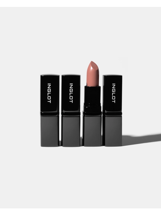 INGLOT Помада для губ сатиновая, полуматовый финиш, кремовая текстура LIPSATIN LIPSTICK