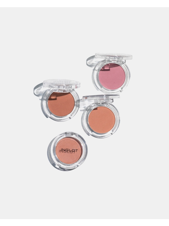Румяна для лица INGLOT FACE BLUSH Radiant Skin пудровые, стойкие